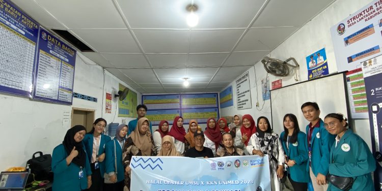 Halal Center UMSU Gelar Pengabdian Masyarakat Ke Desa Lantasan Baru